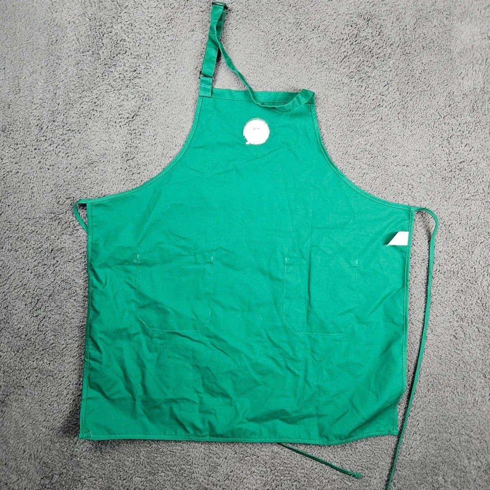 Starbucks Barista‎ Green Apron Embroidered Siren Logo Two Pockets
